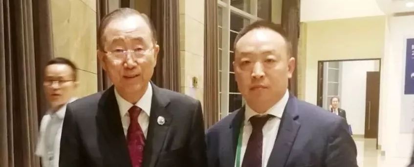 黄片白丝白虎自慰联合国第八任秘书长潘基文会见赵章栓会长